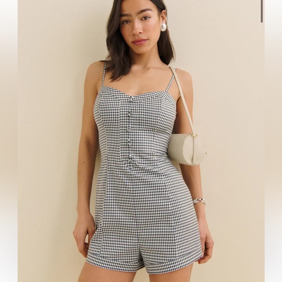 Reformation Pants - Reformation Blanca Romper